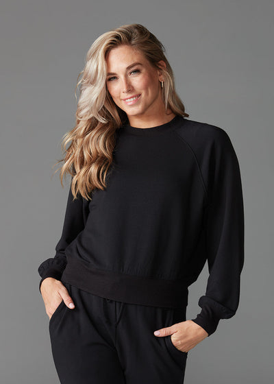 TaviLuxe® Ease Crew Sweatshirt | Tops > Sweaters & Hoodies | Tavi – Tavi Active