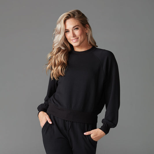 TaviLuxe® Ease Crew Sweatshirt | Tops > Sweaters & Hoodies | Tavi – Tavi Active