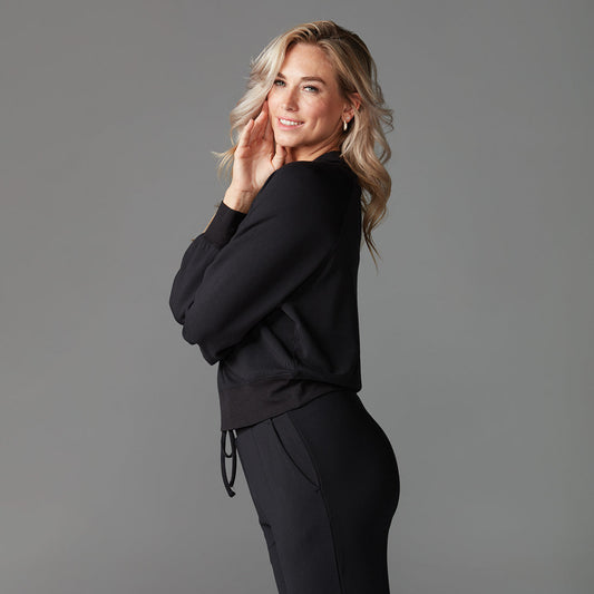 TaviLuxe® Ease Crew Sweatshirt | Tops > Sweaters & Hoodies | Tavi – Tavi Active