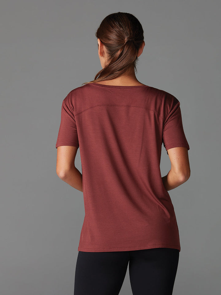 # Everyday V-Neck Tee * | Tops > Short Sleeve | Tavi – ToeSox | Tavi | Vooray