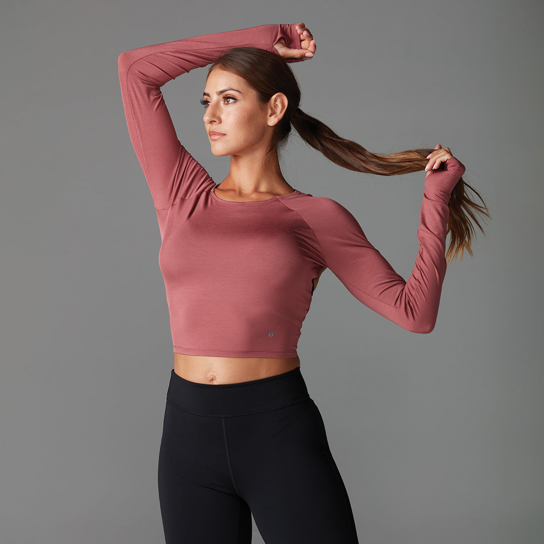 Group Favorite Long Sleeve Crop Tee
