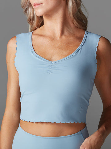 # Scallop Longline Bra * | Sports Bras | Tavi – ToeSox | Tavi | Vooray