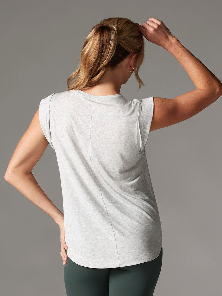 Cap Sleeve Muscle Tee | Tops > Tanks | Tavi – Tavi Active