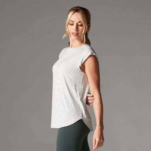 Cap Sleeve Muscle Tee | Tops > Tanks | Tavi – Tavi Active