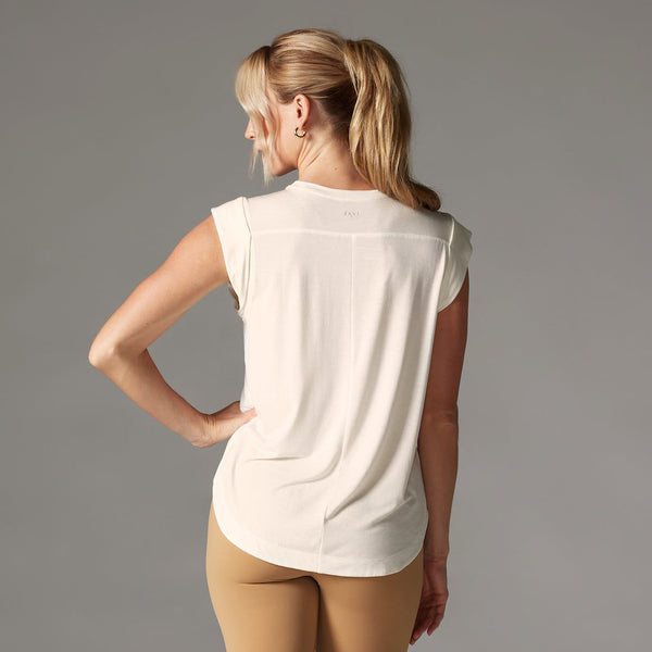 Cap Sleeve Muscle Tee | Tops > Tanks | Tavi – Tavi Active