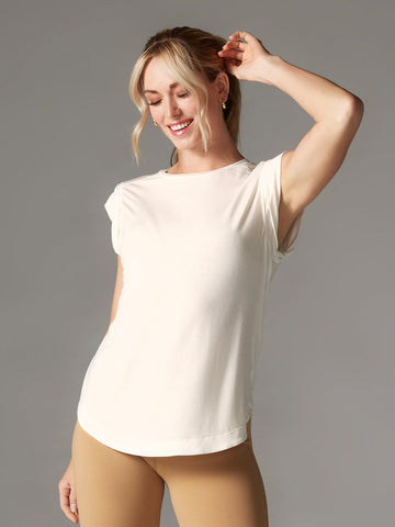 Cap Sleeve Muscle Tee | Tops > Tanks | Tavi – Tavi Active