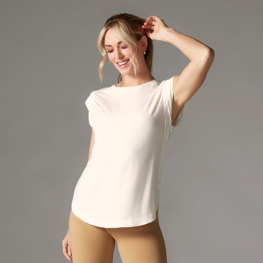 Cap Sleeve Muscle Tee | Tops > Tanks | Tavi – Tavi Active