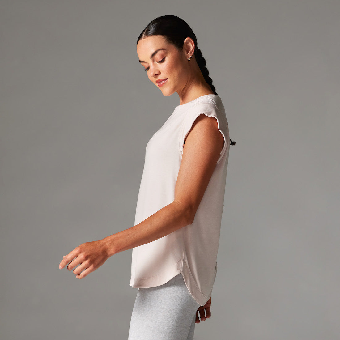 Cap Sleeve Muscle Tee | Tops > Tanks | Tavi – Tavi Active