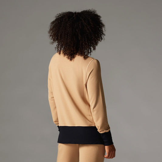 Cozy Funnel Neck Sweatshirt | Tops > Sweaters & Hoodies | Tavi – Tavi Active