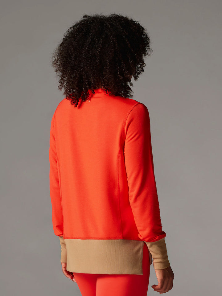 Cozy Funnel Neck Sweatshirt | Tops > Sweaters & Hoodies | Tavi – Tavi Active
