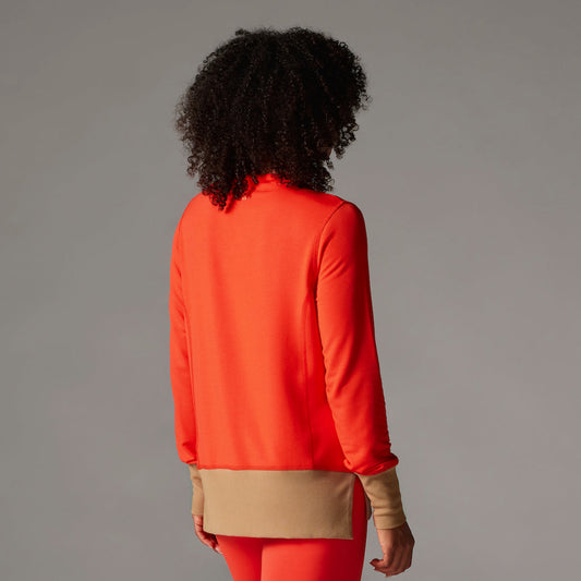 Cozy Funnel Neck Sweatshirt | Tops > Sweaters & Hoodies | Tavi – Tavi Active