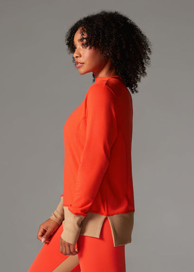 Cozy Funnel Neck Sweatshirt | Tops > Sweaters & Hoodies | Tavi – Tavi Active