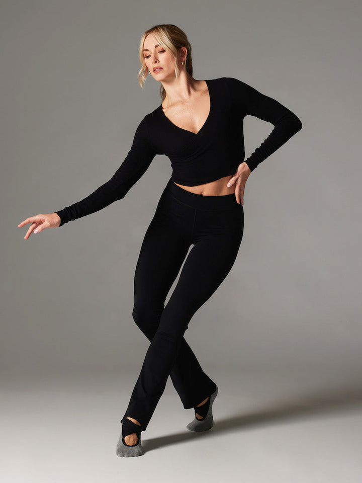 Criss Cross Long Sleeve Top | Tops > Long Sleeve | Tavi – Tavi Active