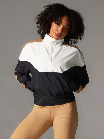 Elevation Colorblock Half Zip | Tops > Jackets | Tavi – Tavi Active