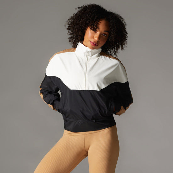 Elevation Colorblock Half Zip | Tops > Jackets | Tavi – Tavi Active