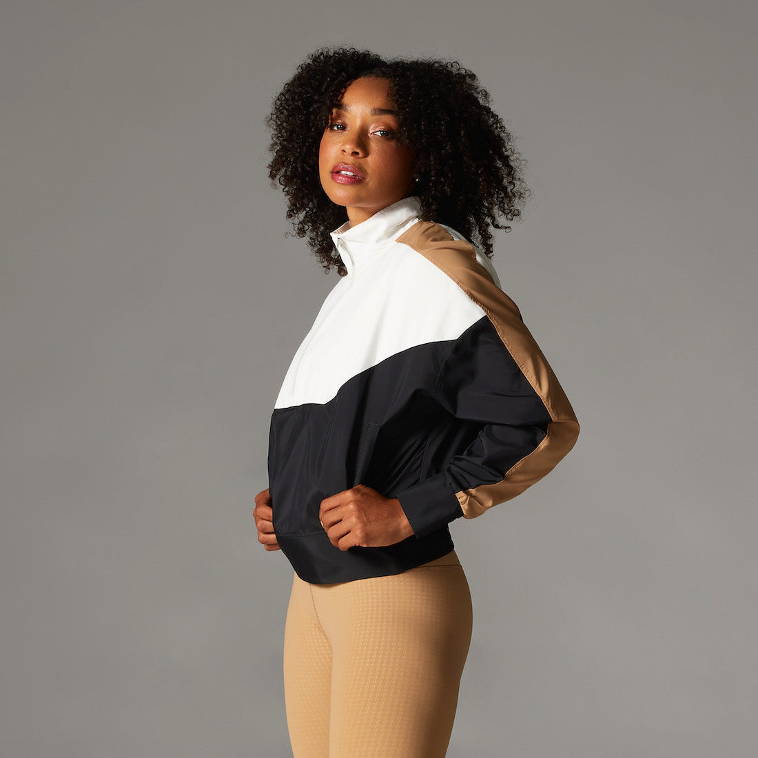 Elevation Colorblock Half Zip | Tops > Jackets | Tavi – Tavi Active