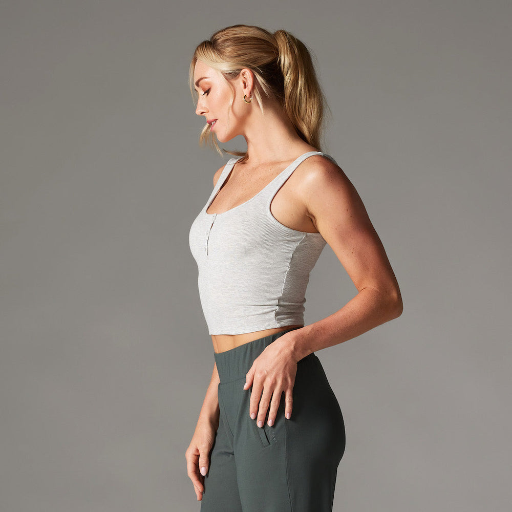 Fitted Henley Tank | Tops > Tanks | Tavi – Tavi Active