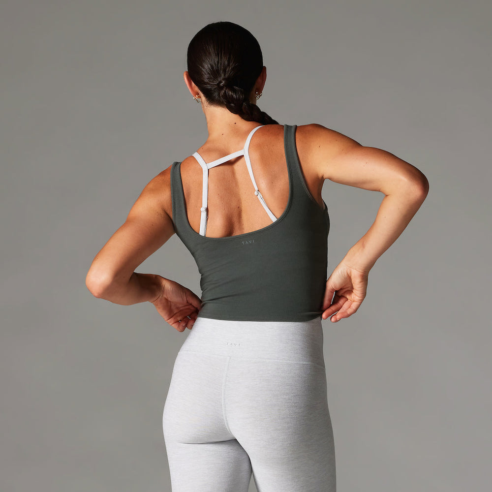 Fitted Henley Tank | Tops > Tanks | Tavi – Tavi Active
