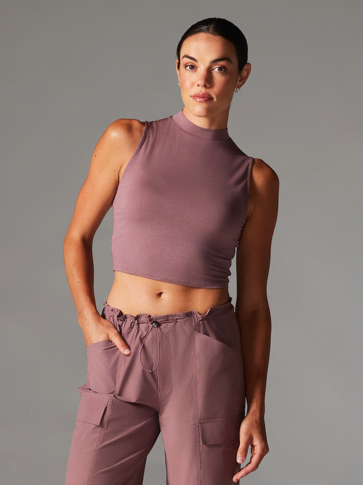 Mock Neck Tank | Tops > Tanks | Tavi – Tavi Active