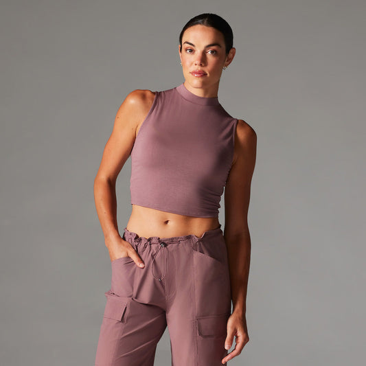 Mock Neck Tank | Tops > Tanks | Tavi – Tavi Active