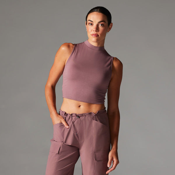 TaviLuxe® Mock Neck Tank | Tops > Tanks | Tavi – Tavi Active