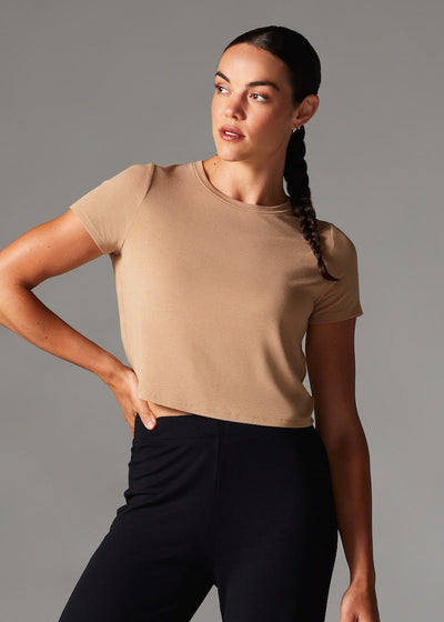 Ribbed Tee | Tops > Short Sleeve | Tavi – Tavi Active