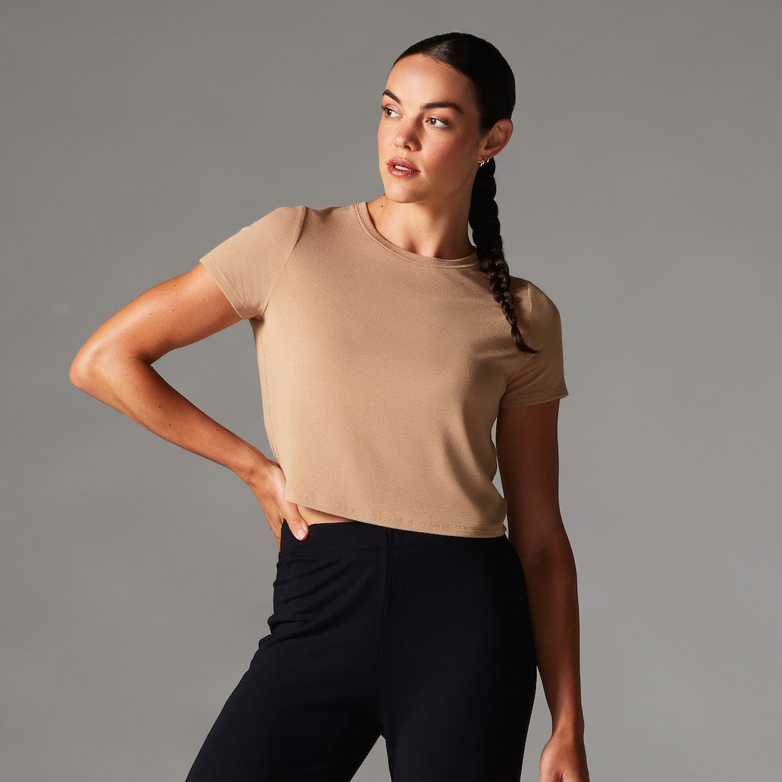 Ribbed Tee | Tops > Short Sleeve | Tavi – Tavi Active