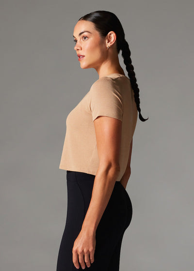 Ribbed Tee | Tops > Short Sleeve | Tavi – Tavi Active