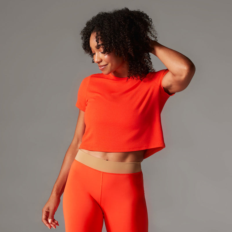 Ribbed Tee | Tops > Short Sleeve | Tavi – Tavi Active