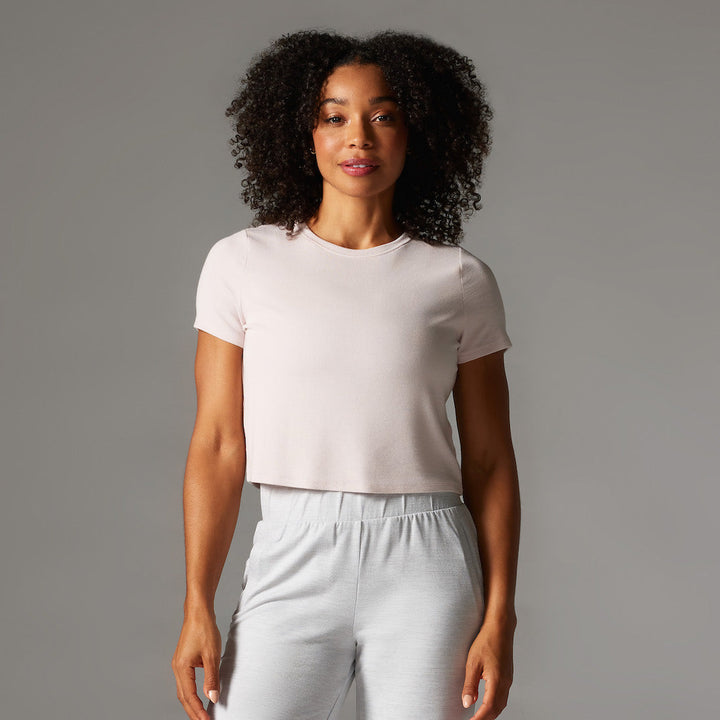 Ribbed Tee | Tops > Short Sleeve | Tavi – ToeSox | Tavi | Vooray