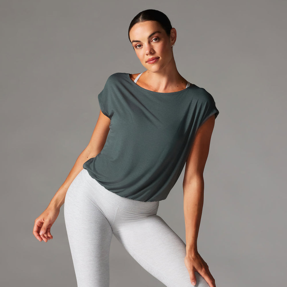 Voyage Boatneck Tee | Shirts & Tops | Tavi – Tavi Active