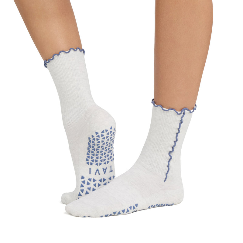 Kalea Ruffle Grip Socks | Socks > Grip | Tavi – Tavi Active