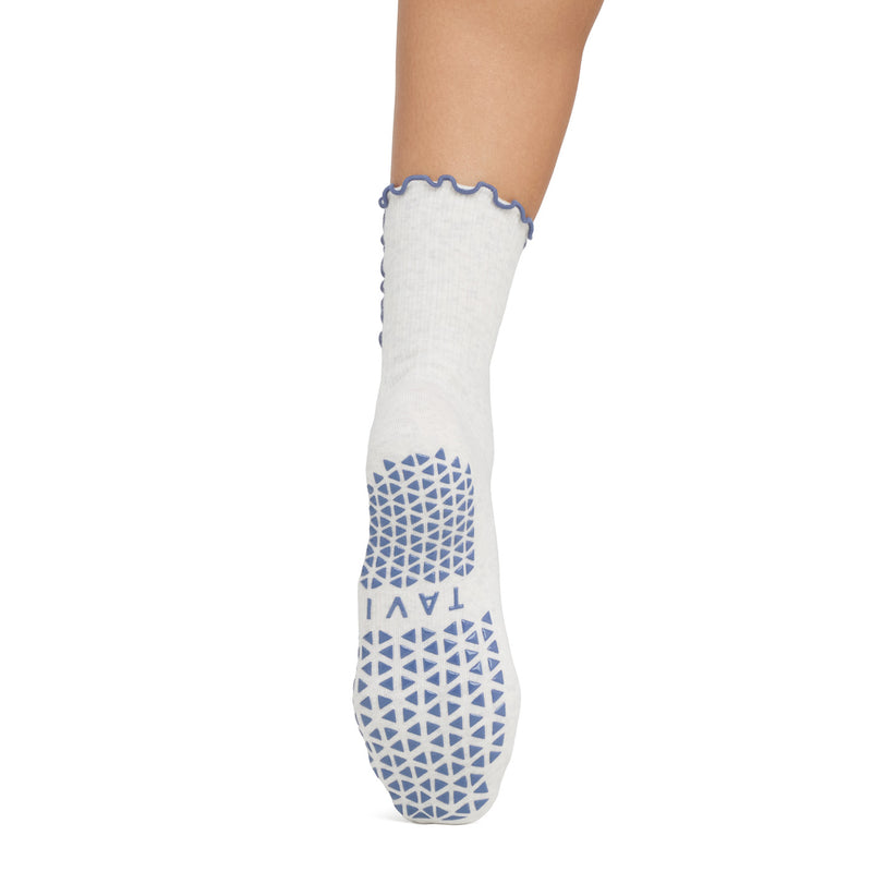 Kalea Ruffle Grip Socks | Socks > Grip | Tavi – Tavi Active