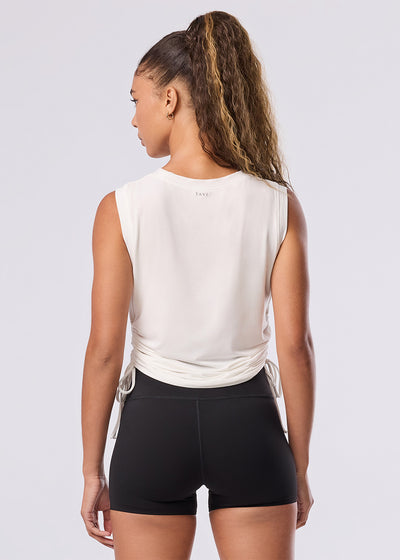 TaviLuxe® Crop Side Tie Tank | Tops > Tanks | Tavi – Tavi Active