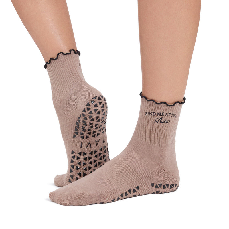 NBD Aria Ruffle Grip Socks | Socks > Grip | Tavi – Tavi Active