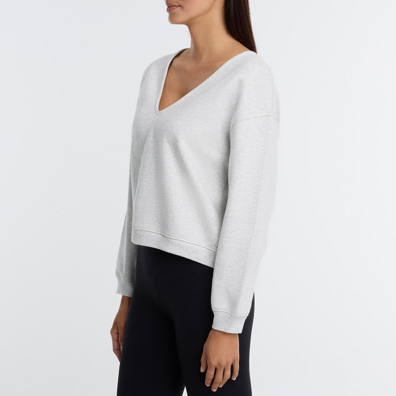 NBD Deep V-Neck Sweatshirt | Tops > Sweaters & Hoodies | Tavi – Tavi Active
