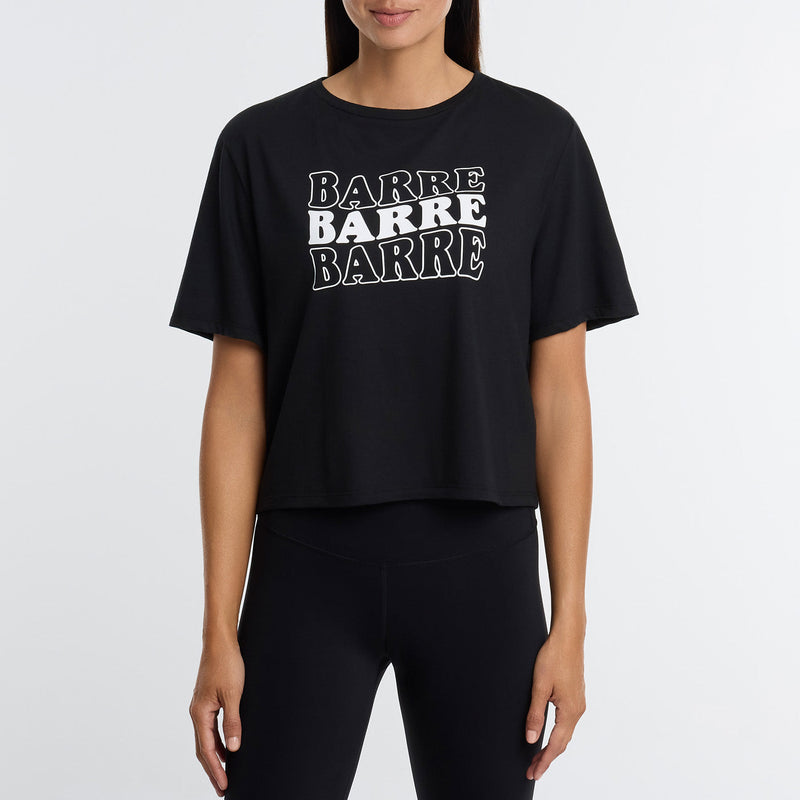 NBD Essential Performance Crop Tee | Tops > Short Sleeve | Tavi – Tavi Active