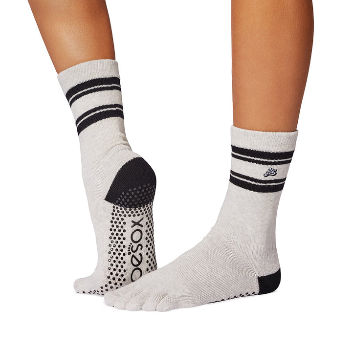 Full Toe Crew Grip Socks | Grip | ToeSox – ToeSox | Tavi | Vooray