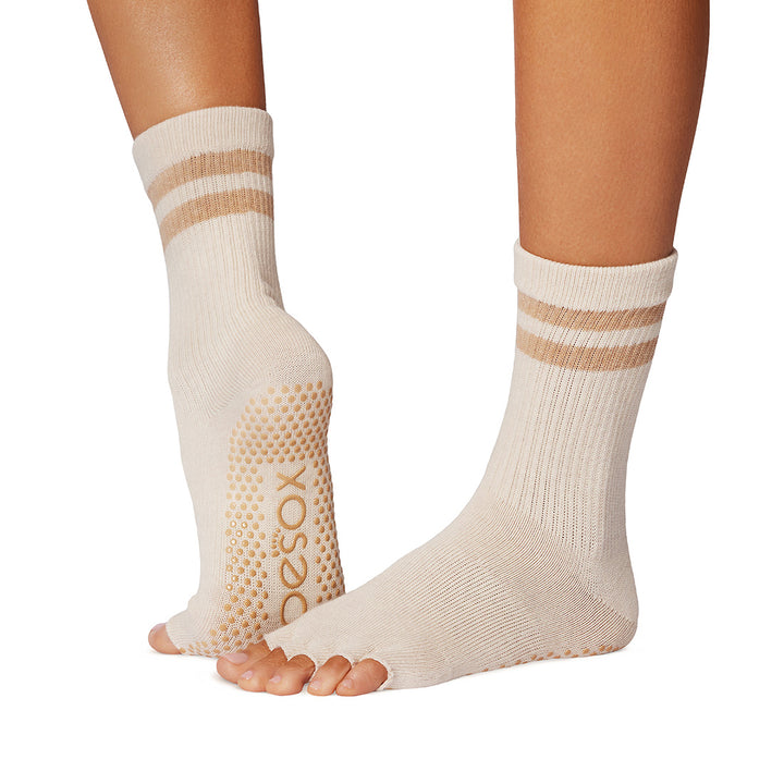 Half Toe Crew Grip Socks | Socks > Crew | ToeSox – ToeSox | Tavi | Vooray