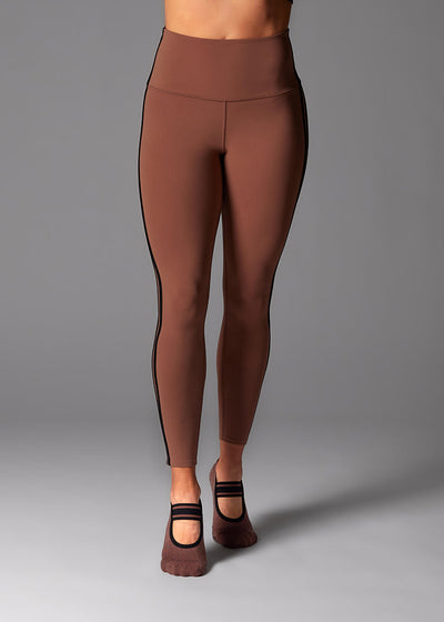 # High Waisted 7/8 Stripe Leggings | Bottoms > Leggings | Tavi – ToeSox | Tavi | Vooray