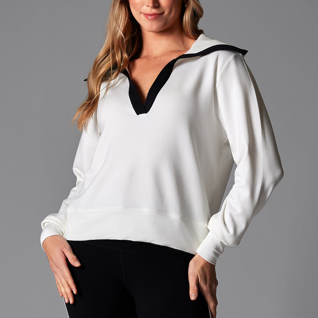 Group TaviLuxe® Cozy Collared Sweatshirt