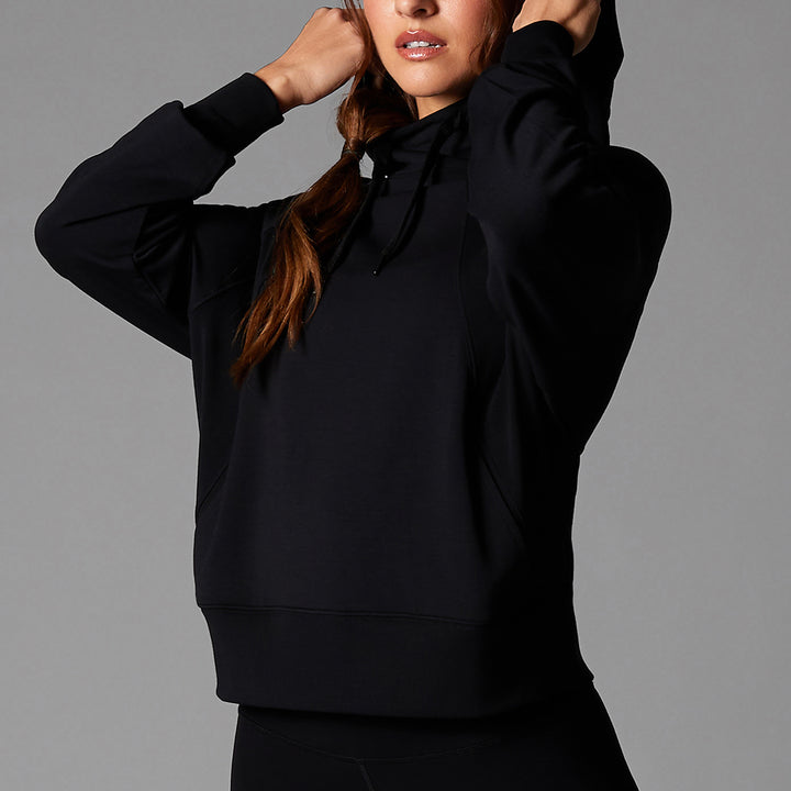 # Cozy Paneled Hoodie | Tops > Sweaters & Hoodies | Tavi – ToeSox | Tavi | Vooray