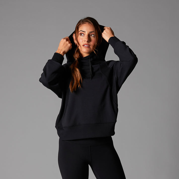 # Cozy Paneled Hoodie | Tops > Sweaters & Hoodies | Tavi – ToeSox | Tavi | Vooray
