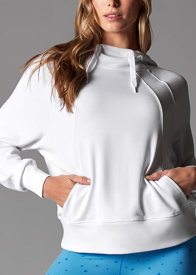 # Cozy Paneled Hoodie | Tops > Sweaters & Hoodies | Tavi – ToeSox | Tavi | Vooray