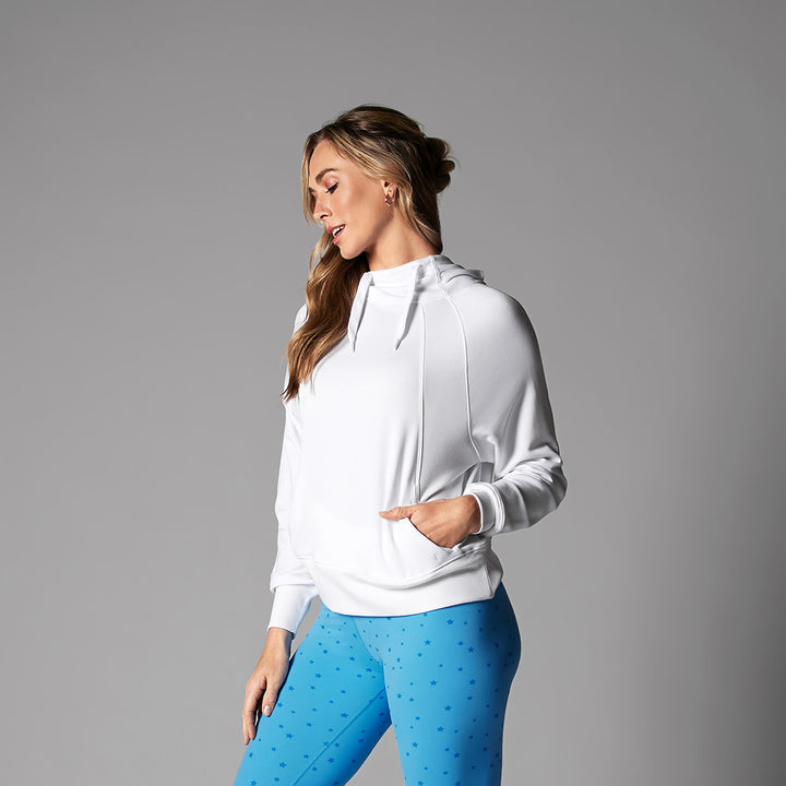 # Cozy Paneled Hoodie | Tops > Sweaters & Hoodies | Tavi – ToeSox | Tavi | Vooray