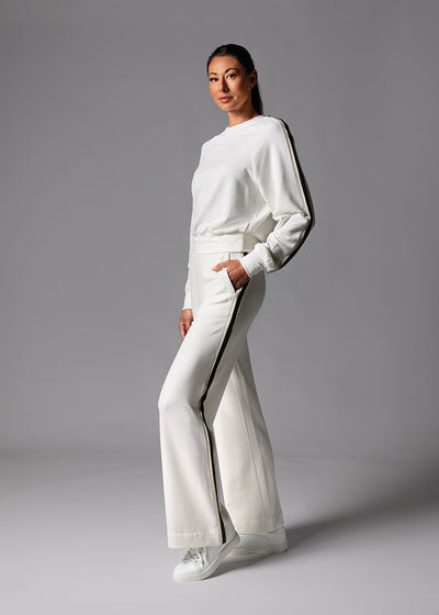 # Ease Crew Stripe Sweatshirt | Tops > Sweaters & Hoodies | Tavi – ToeSox | Tavi | Vooray