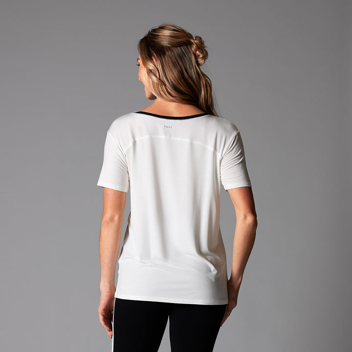 # Everyday V-Neck Tee | Tops > Short Sleeve | Tavi – ToeSox | Tavi | Vooray