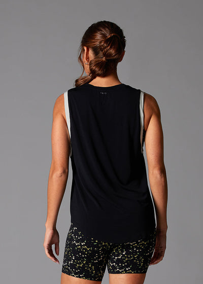 # High Neck Muscle Tank | Tops > Tanks | Tavi – ToeSox | Tavi | Vooray