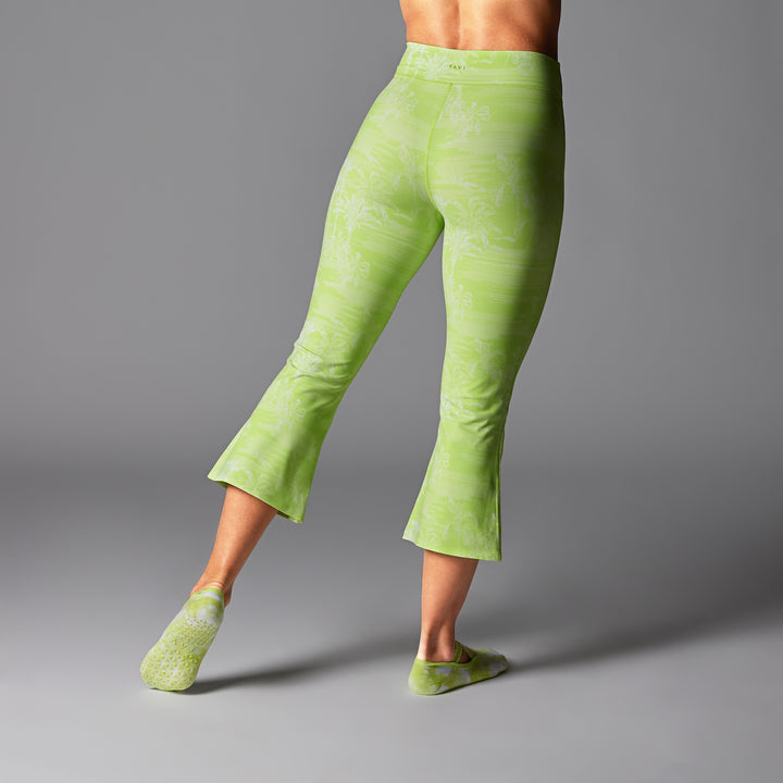 # High Waisted Crop Flare Leggings | Bottoms > Leggings | Tavi – ToeSox | Tavi | Vooray