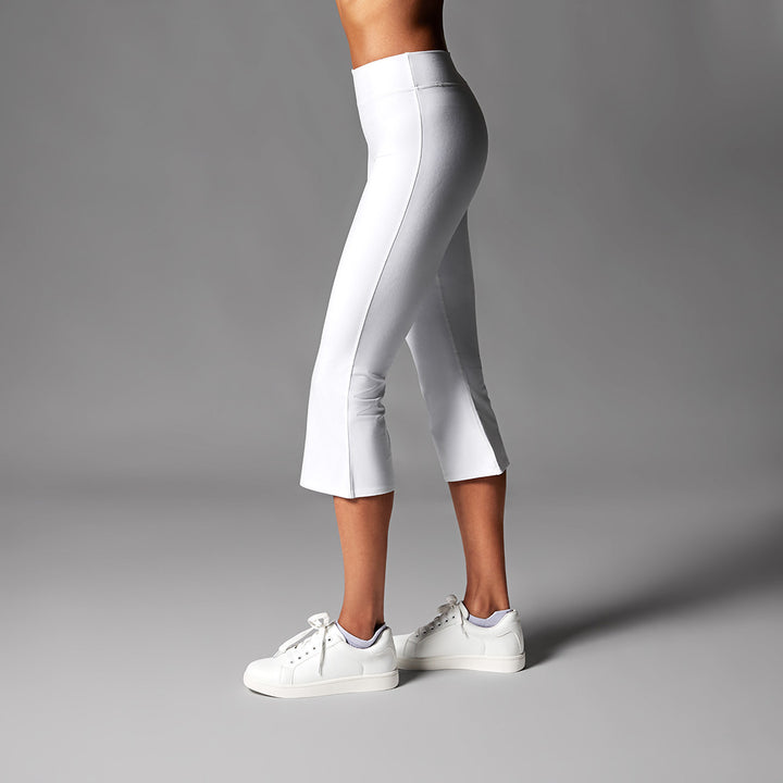 # High Waisted Crop Flare Leggings | Bottoms > Leggings | Tavi – ToeSox | Tavi | Vooray